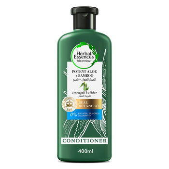 Herbal Essences Conditioner Strength Builder With Potent Aloe & Bamboo Sulfate Free 400Ml