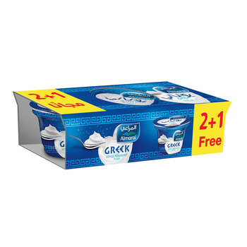 Almarai Greek Style Yoghurt Plain 3x150g