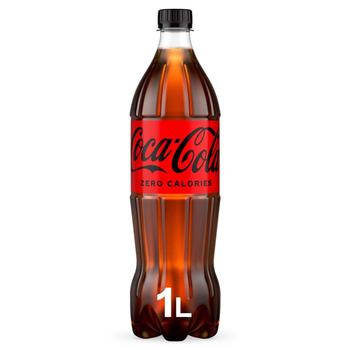 Coca Cola Zero Sugar Plastic Bottle 1L
