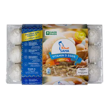 Saha Vitamin D Egg Grade A 15Pieces
