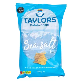 Taylors Sea Salt Potato Crisps 150g