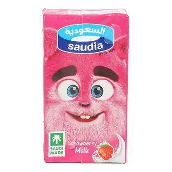 Saudia Strawberry Milk 125Ml
