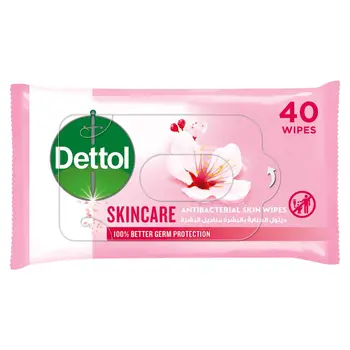 Dettol Skincare Wipes 40Pieces
