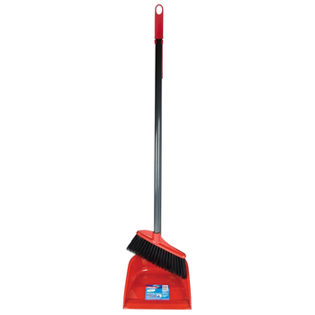 Vileda Long Handle Dustpan And Broom Multicolour 1Pieces