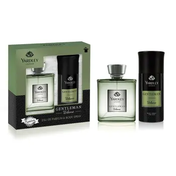 ياردلي عطر أو دو تواليت جنتلمن أوربان 100مل + بخاخ للجسم 150مل