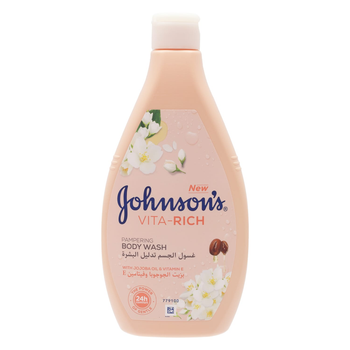 Johnsons Vita-Rich Body Wash Jojoba Oil & Vitamin E 400Ml