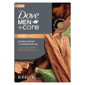 Dove Men+Care Sandalwood & Cardamom Cleansing Bar 141g