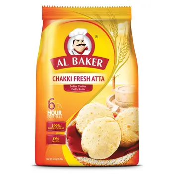 Al Baker Chakki Fresh Atta 2kg