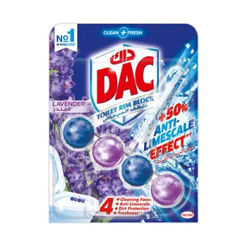 DAC Lavender Toilet Rim Block 50g