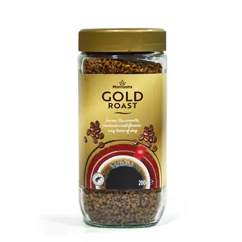 Morrisons Gold Medium Roast Coffee 200g