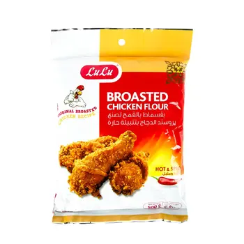 Lulu Hot & Spicy Broasted Chicken Flour 500g