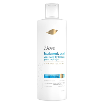 Dove Shampoo + Conditioner 2In1 Daily Hydration 400Ml