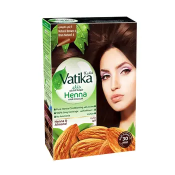 Vatika Brown Henna & Almond 60g