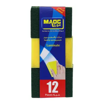 Maog Sponge Scourer 12Pieces