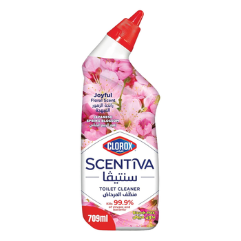 Clorox Scentiva Floral Toilet Cleaner 709ml