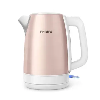فيليبس غلاية ديلي كوليكشن 1850-2200 واط، ذهبي وردي وأبيض، 1.7 لتر، HD9350/96 1.36كيلو