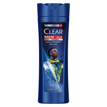 Clear Men Anti-Dandruff Shampoo Ultra Hydro Boost Vini Jr. Edition 400Ml