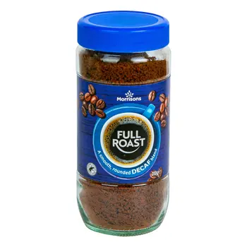 Morrisons Full Roast Decaf Coffee 200g