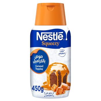 Nestle Squeezy Caramel Topping 450g