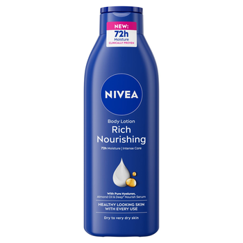 Nivea Nourishing Body Lotion Almond Oil & Vitamin E Extra Dry Skin 250Ml