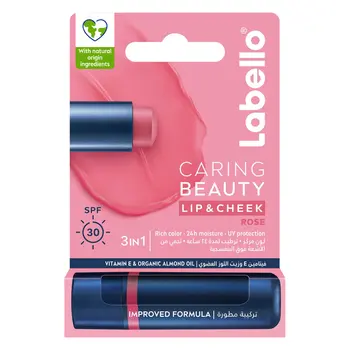 Labello Caring Beauty RoseLip Balm SPF 30 4.8g