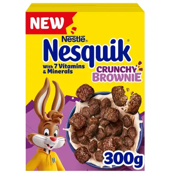 Nestle Nesquik Cruncy Brownie Cereal 300g