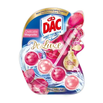 DAC Deluxe Magnolia Toilet Rim Block 50g