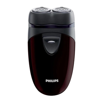 Philips  Pq206 Cordless Electric Shaver Closecut Blades Floating Heads BatteryPowered TravelFriendly  Black 1Pieces