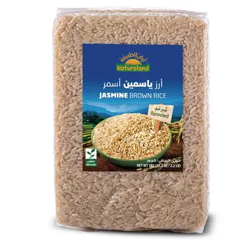أرض الطبيعة ياسمين أرز بني 1كجم