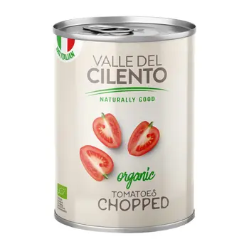 Valle Del Cilento Organic Chopped Tomatoes 400g