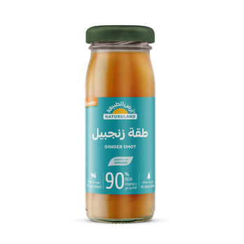 أرض الطبيعة جرعة زنجبيل عضوية 60مل