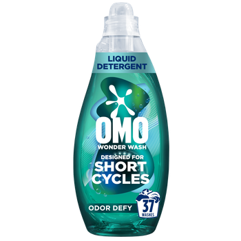 Omo Wonder Wash Liquid Laundry Detergent Odor Defy 1480Ml