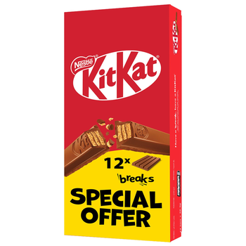 Nestlé Kitkat Chocolate 2-Fingers Value Packet 12×36.5g