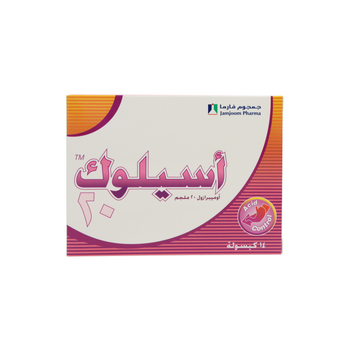 Jamjoom Pharma Aciloc Acid Control 20mg 14Capsules