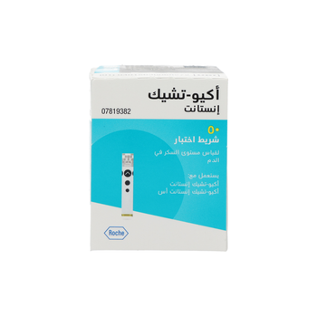 أكو تشيك شرائط فحص إنستانت 50قطعة