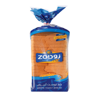 Zod White Toast Bread 530g