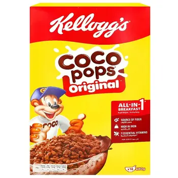 Kellogg's Coco Pops Chocolate Toasted Rice 480g