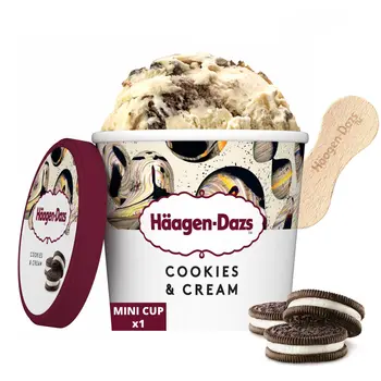 Haagen Dazs Cookies & Cream Ice Cream 100Ml