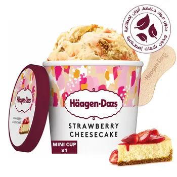 Haagen Dazs Strawberry Cheesecake 100Ml