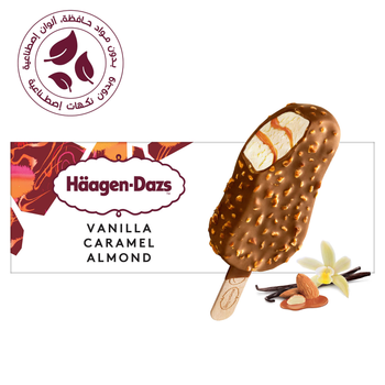 Haagen Dazs Vanilla Caramel Almond Ice Cream 70g