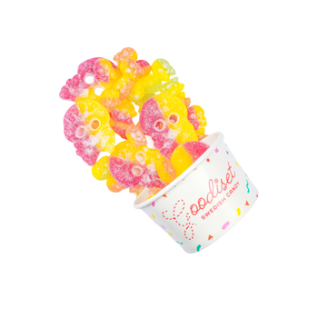 Goodi Set Sour Skull Blast Includes Viral Bubs Vegan Sour Swedish Candy 130g