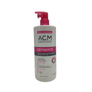 Acm Dépiwhite Whitening Body Milk Moisturises Dry Skin 500Ml