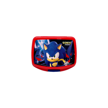 First Kid Sonic Prime Red Lunch Box for Kids 6x14x17cm