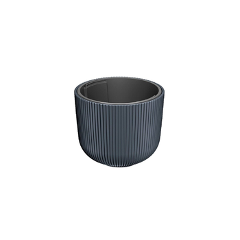 Prosperplast Milly Anthracite Flower Pot 22L