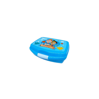First Kid Blue Rectangular Lunch Box for Kids 6x14x17cm