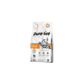 Pure Life Dry Food For Adult Cats & Kitten With Chicken 15Kg
