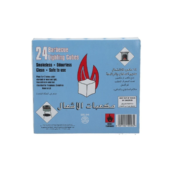 سالم مولع فحم مكعبات 24قطعه