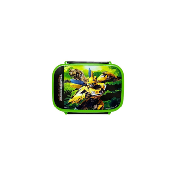 First Kid Transformers Design Green Kids Lunch Box 765ml
