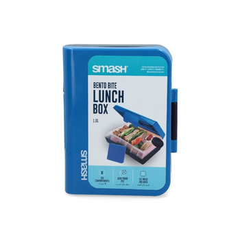 Smash Bento Bite Blue-Black Lunch Box 1.6L