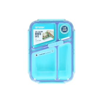Smash Bento Eats Teal-Purple Lunch Box 1.4L